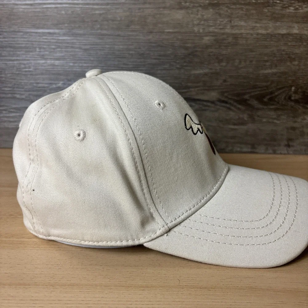 Marbleton Moose Hat Cap Fitted L/XL Beige Outdoors Mens